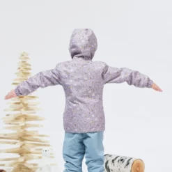 Abrigo De Montaña Y Nieve Impermeable Niños 2-6 Años Quechua SH100 X-warm Rosa -ZAS Ventas abrigo de montaa y nieve impermeable nios 2 6 aos quechua sh100 x warm rosa 3