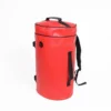 LA VIRGULE Bolsa De Viaje Reciclada - Hors-Bord - 50L Negro Y Rojo