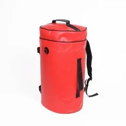 LA VIRGULE Bolsa De Viaje Reciclada - Hors-Bord - 50L Negro Y Rojo -ZAS Ventas bolsa de viaje reciclada hors bord 50l rojo