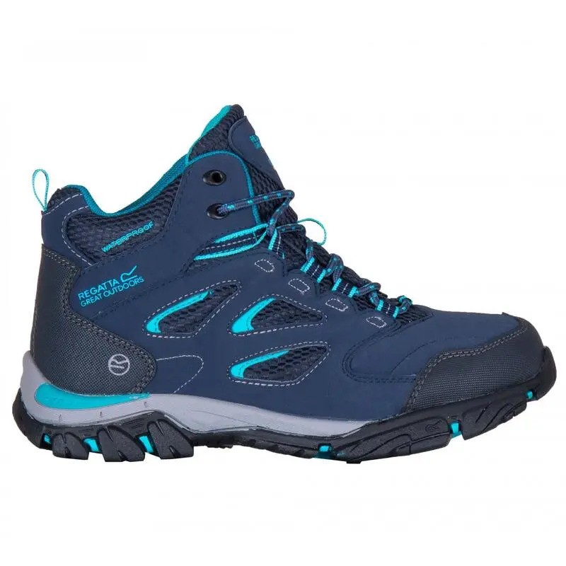 Regatta Botas De Senderismo Holcombe IEP Para Mujer Marino/Azul Azure 2 Regatta Botas De Senderismo Holcombe IEP Para Mujer Marino/Azul Azure - Imagen 2