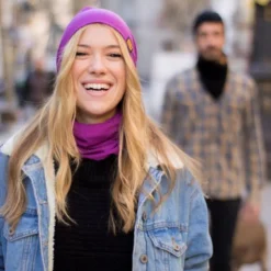 WIND X-TREME Braga De Cuello Merino MERINOWOOL PURPLE -ZAS Ventas braga de cuello merino merinowool purple 3