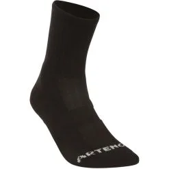 Calcetines Altos De Tenis Pack De 3 Artengo RS 500 Negro -ZAS Ventas calcetines altos de tenis pack de 3 artengo rs 500 negro 2