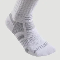 Calcetines Altos De Tenis Pack De 3 Artengo RS 560 Blanco Gris -ZAS Ventas calcetines altos de tenis pack de 3 artengo rs 560 blanco gris 3