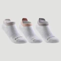 Calcetines Cortos De Tenis Niños Pack De 3 Artengo RS 160 Brillo