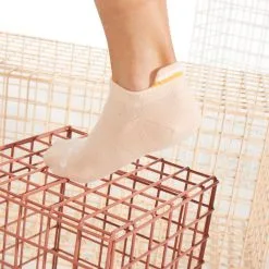 Calcetines Cortos De Tenis Pack De 3 Artengo RS 160 Blanco Naranja -ZAS Ventas calcetines cortos de tenis pack de 3 artengo rs 160 blanco naranja 2