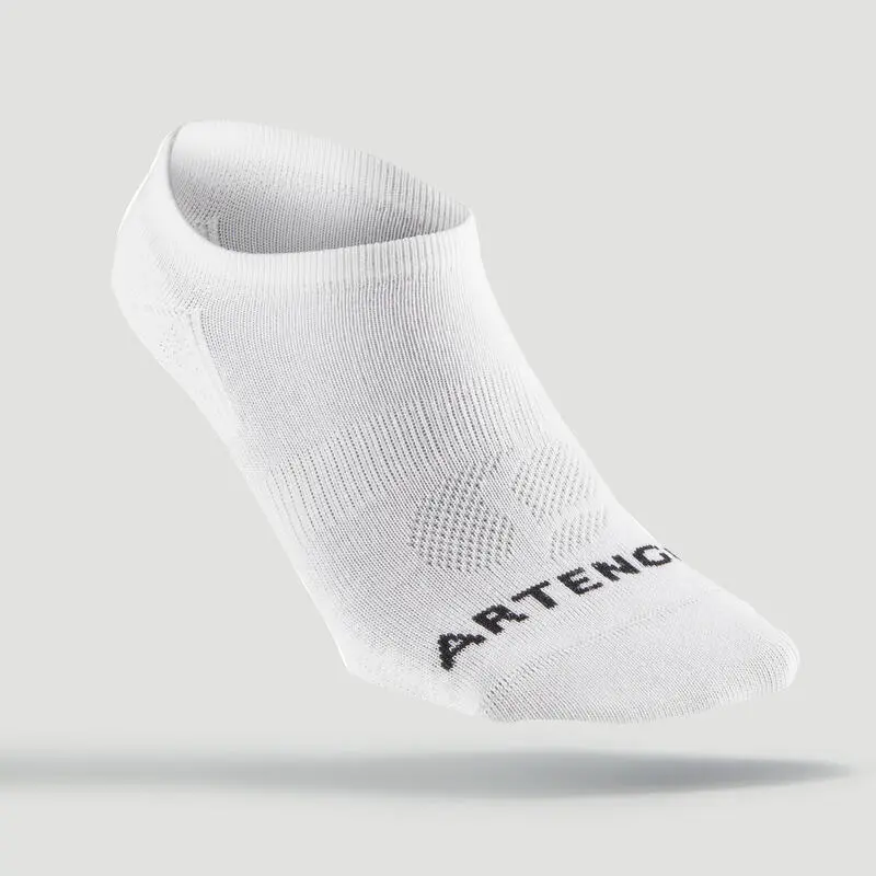 Calcetines Cortos De Tenis Pack De 6 Artengo RS 160 Gris Blanco 2 Calcetines Cortos De Tenis Pack De 6 Artengo RS 160 Gris Blanco - Imagen 2