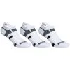 Artengo CALCETINES CORTOS DE TENIS RS 560 BLANCO NEGRO LOTE DE 3 PARES