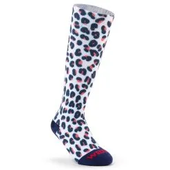 WEDZE CALCETINES DE ESQUÍ Y SNOWBOARD NIÑOS - 100 - Leopardo