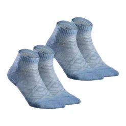 Calcetines Tobilleros De Montaña Y Trekking 2 Pares Adulto Quechua HIke 100 11 Calcetines Tobilleros De Montaña Y Trekking 2 Pares Adulto Quechua HIke 100 -ZAS Ventas calcetines hike 100 low azul claro lote de 2 pares