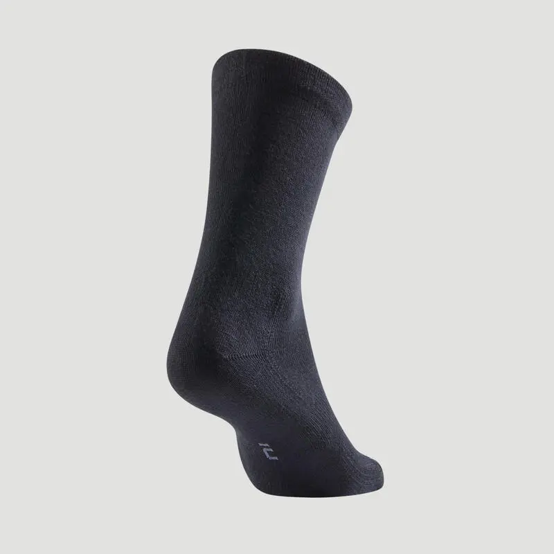 Artengo CALCETINES LARGOS DE DEPORTE RS 160 NEGRO LOTE DE 3 PARES 4 Artengo CALCETINES LARGOS DE DEPORTE RS 160 NEGRO LOTE DE 3 PARES - Imagen 4