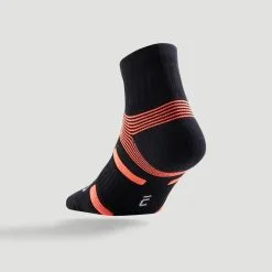 Calcetines Media Caña De Tenis Pack De 3 Artengo RS 560 Negro Naranja -ZAS Ventas calcetines media caa de tenis pack de 3 artengo rs 560 negro naranja 2