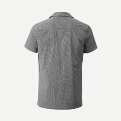 Forclaz CAMISA DE TREKKING VIAJE TRAVEL 500 STRETCH MANGAS CORTAS GRIS HOMBRE -ZAS Ventas camisa de trekking viaje travel 500 stretch mangas cortas gris hombre 1