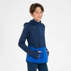 KIPRUN Camiseta Atletismo Manga Larga 1/2 Cremallera Niños AT 500 Azul Indígo -ZAS Ventas camiseta atletismo manga larga 12 cremallera nios at 500 azul indigo 2