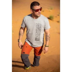 Columbus Outdoor Camiseta De Algodón Columbus Icons De Manga Corta Gris -ZAS Ventas camiseta de algodon columbus icons de manga corta gris 2