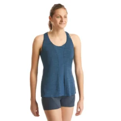 Camiseta De Escalada Y Montaña Tirantes Mujer Simond Race Azul