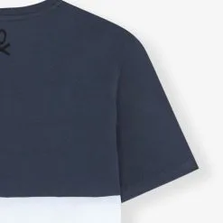 Camiseta De Manga Corta De Hombre Scalpers ADN BLOCK TEE Azul Marino De Algodón -ZAS Ventas camiseta de manga corta de hombre scalpers adn block tee azul marino de algodon 3