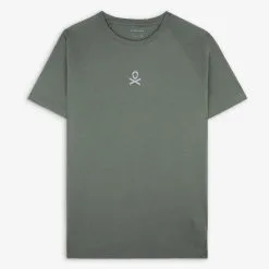 Camiseta De Manga Corta De Hombre Scalpers ADN COTTON TEE Azul Marino De Algodón -ZAS Ventas camiseta de manga corta para hombre scalpers adn cotton tee kaki de algodon