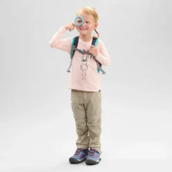 Camiseta De Montaña Trekking Protección Solar Niños 2-6 Años Quechua MH150 Rosa -ZAS Ventas camiseta de montaa trekking proteccion solar nios 2 6 aos quechua mh150 rosa 4