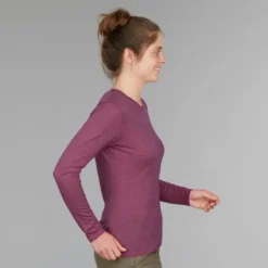 Forclaz Camiseta De Montaña Y Trekking Lana Merina Mujer Travel 100 Gris 11 Forclaz Camiseta De Montaña Y Trekking Lana Merina Mujer Travel 100 Gris -ZAS Ventas camiseta de montaa y trekking lana merina mujer travel 100 granate