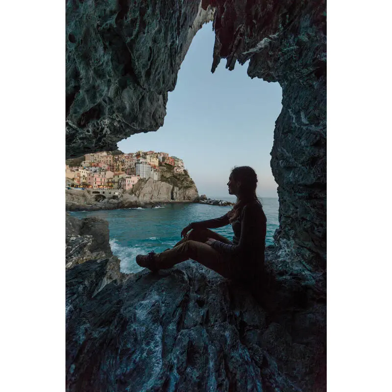 Forclaz Camiseta De Montaña Y Trekking Lana Merina Mujer Travel 100 Gris 4 Forclaz Camiseta De Montaña Y Trekking Lana Merina Mujer Travel 100 Gris - Imagen 4