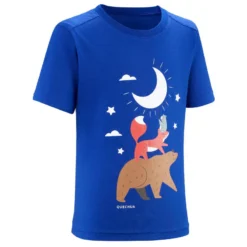Camiseta De Montaña Y Trekking Manga Corta Niños 2-6 Años Quechua MH100 -ZAS Ventas camiseta de montaa y trekking manga corta nios 2 6 aos quechua mh100 5