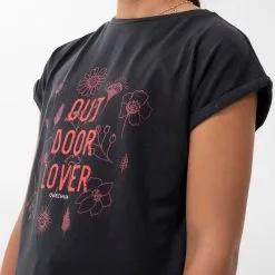 Camiseta De Montaña Y Trekking Manga Corta Niños 7-15 Años Quechua MH100 -ZAS Ventas camiseta de montaa y trekking manga corta nios 7 15 aos quechua mh100 3