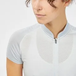 Camiseta De Montaña Y Trekking Mujer Con Cremallera Quechua FH900 -ZAS Ventas camiseta de montaa y trekking mujer con cremallera quechua fh900 2