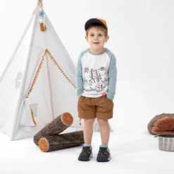 Camiseta De Montaña Y Trekking Protección Solar Niños 2-6 Años Quechua Beige -ZAS Ventas camiseta de montaa y trekking proteccion solar nios 2 6 aos quechua beige 4