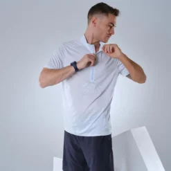 Camiseta De Montaña Y Trekking Ultraligera Con Cremallera Hombre Quechua FH500 -ZAS Ventas camiseta de montaa y trekking ultraligera con cremallera hombre quechua fh500 2