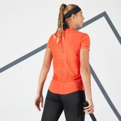 Camiseta De Tenis Manga Corta Mujer Artengo Light 990 Naranja -ZAS Ventas camiseta de tenis manga corta mujer artengo light 990 naranja 2