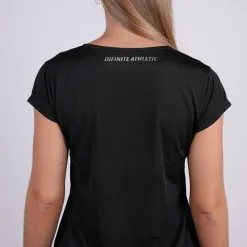 Camiseta De Tenis Manga Corta Mujer Infinite Athletic Pro Edition Negra -ZAS Ventas camiseta de tenis manga corta mujer infinite athletic pro edition negra 2