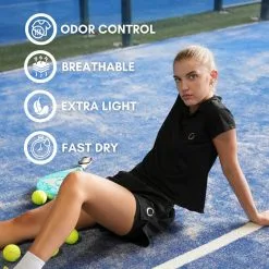 Camiseta De Tenis Manga Corta Mujer Infinite Athletic Pro Edition Negra -ZAS Ventas camiseta de tenis manga corta mujer infinite athletic pro edition negra 4