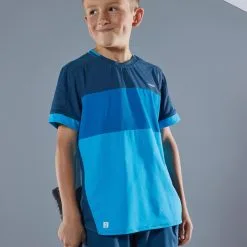 Camiseta De Tenis Manga Corta Niños Artengo 500 Rojo Negro -ZAS Ventas camiseta de tenis manga corta nios artengo 500 azul