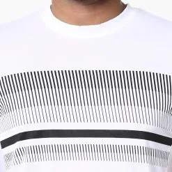 Camiseta De Tenis Manga Corta Transpirable Hombre Artengo TTS100 Blanco -ZAS Ventas camiseta de tenis manga corta transpirable hombre artengo tts100 blanco 3