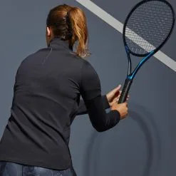 Camiseta De Tenis Mujer Manga Larga Artengo TS TH 900 Negro -ZAS Ventas camiseta de tenis mujer manga larga artengo ts th 900 negro 3