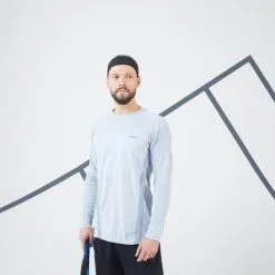 Camiseta De Tenis Térmica Negra Manga Larga Hombre Artengo TTS -ZAS Ventas camiseta de tenis termica gris manga larga hombre artengo tts