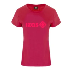 Camiseta Deportiva Manga Corta 100% Algodón Mujer MORAN Izas