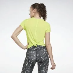 Camiseta Manga Corta Activchill Mujer Reebok Workout Ready Amarillo -ZAS Ventas camiseta manga corta activchill mujer reebok workout ready amarillo 3