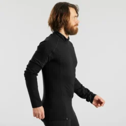 Camiseta Montaña Y Trekking Lana Merina Con Cremallera Hombre Forclaz MT500 -ZAS Ventas camiseta montaa y trekking lana merina con cremallera hombre forclaz mt500 2