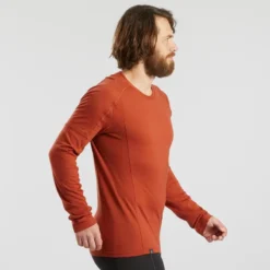 Camiseta Montaña Y Trekking Lana Merina Hombre Forclaz Trek 500 Naranja -ZAS Ventas camiseta montaa y trekking lana merina hombre forclaz trek 500 naranja 2