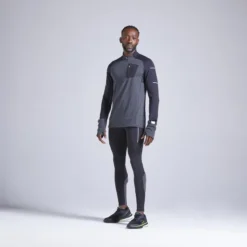 Camiseta Running Manga Larga Hombre Kiprun Warm Gris -ZAS Ventas camiseta running manga larga hombre kiprun warm gris 3