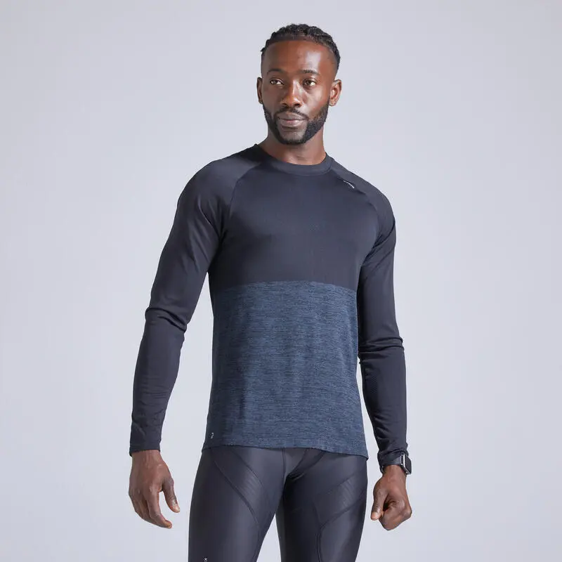 Camiseta Running Transpirable Hombre Kiprun Care Negro 1 Camiseta Running Transpirable Hombre Kiprun Care Negro