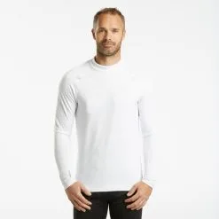 Camiseta Térmica Interior De Esquí Y Nieve Hombre Wedze Ski 500 Blanco