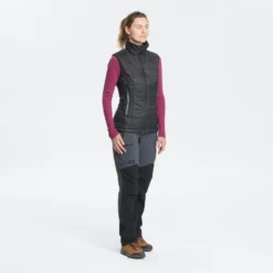 Chaleco Acolchado De Montaña Y Trekking Mujer Forclaz MT100 Negro -ZAS Ventas chaleco acolchado de montaa y trekking mujer forclaz mt100 negro 2