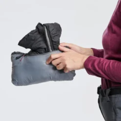 Chaleco Acolchado De Montaña Y Trekking Mujer Forclaz MT100 Negro -ZAS Ventas chaleco acolchado de montaa y trekking mujer forclaz mt100 negro 4