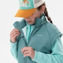 Chaleco Acolchado De Montaña Y Trekking Niños 7-15 Años Quechua MH500 Turquesa -ZAS Ventas chaleco acolchado de montaa y trekking nios 7 15 aos quechua mh500 turquesa 2