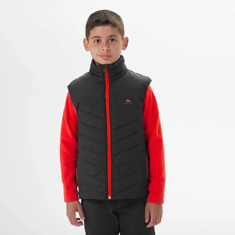 Chaleco Acolchado De Montaña Y Trekking Niños 7-15 Años Quechua MH500 1 Chaleco Acolchado De Montaña Y Trekking Niños 7-15 Años Quechua MH500