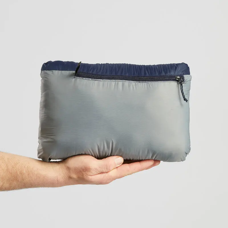 Chaleco Acolchado De Montaña Y Trekking Plumón Hombre Forclaz MT100 Azul 5 Chaleco Acolchado De Montaña Y Trekking Plumón Hombre Forclaz MT100 Azul - Imagen 5