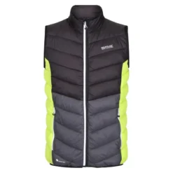Regatta Chaleco Forro Polar Harrock Para Hombre Negro, Gris Oscuro