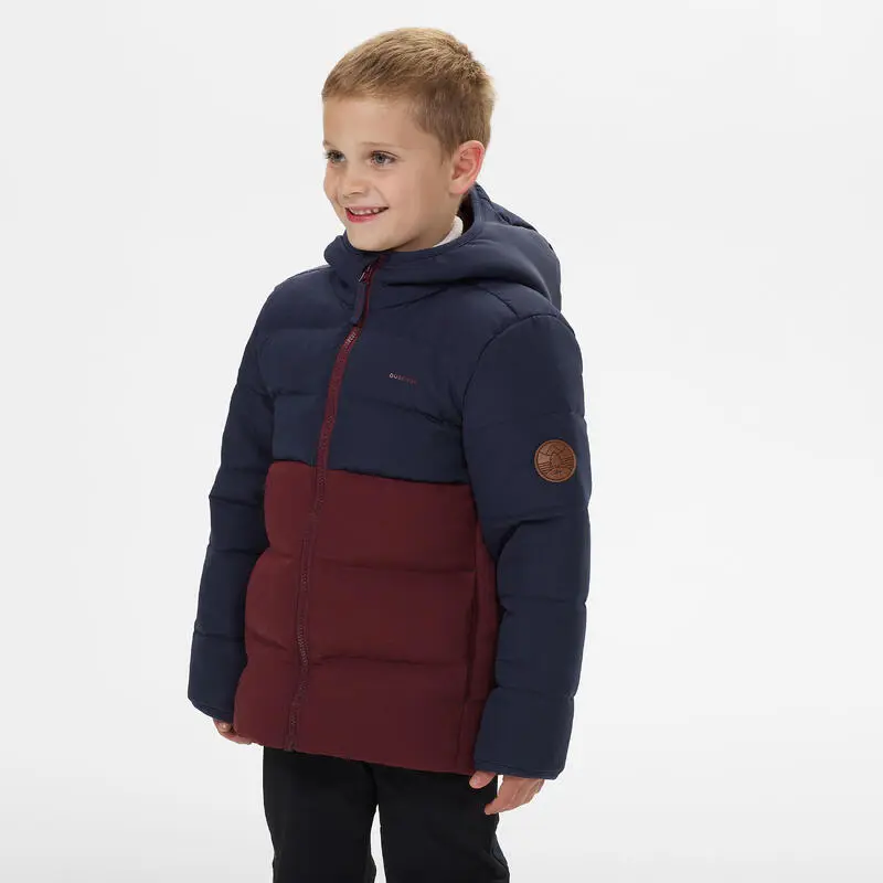 Chaqueta Acolchada De Montaña Y Trekking Niños 2-5 Años Quechua X-Warm Rojo 6 Chaqueta Acolchada De Montaña Y Trekking Niños 2-5 Años Quechua X-Warm Rojo - Imagen 6